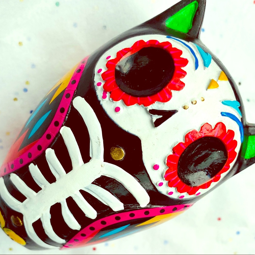 Day of the Dead Style Owl